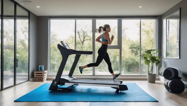 Faire du sport chez soi grâce à un tapis de course adapté